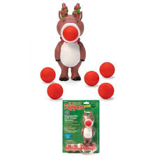 Holiday Reindeer Popper Squeezable Soft Foam Shooter Hogwild