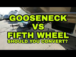 Gooseneck wheel adapters are the perfect solution in case that you have gooseneck hatch. Ultimate Gooseneck Vs Fifth Wheel Hitch For Rv Showdown Youtube