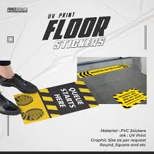 uv print floor stickers call or
