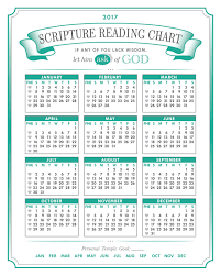2017 Scripture Reading Chart The Crafting Chicks