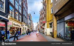 Amsterdam Noord Holland Netherlands Oct 2018 Nieuwendijk Famous Shopping  Street – Stock Editorial Photo © harrybeugelink@gmail.com #234783382