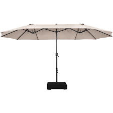 Double Sided Twin Patio Umbrella