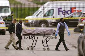 Indianapolis police say multiple people were shot at a fedex facility on the city's southwest side late thursday. Gkomvgayi1x4mm