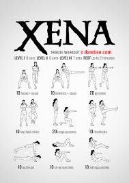 Xena Workout Workin on My Fitness Pinterest Workout and.