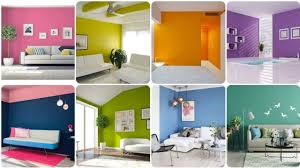 wall colour combination for living room