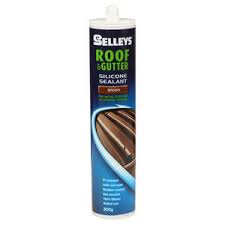 Selleys Roof Gutter Silicone Brown 310g