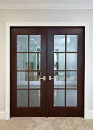 Hinged Wooden Frame Toughened Glass