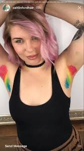 Use custom templates to tell the right story for your business. This Rainbow Armpit Hair Look Is Perfect For Pride Seventeen Com Hair Looks Hair Dark Armpits