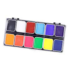 makeup face body paint palette