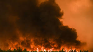 Incendie en Gironde et dans les Landes : 10.000 personnes évacuées, le feu  repart vers le nord