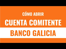 abrir cuenta comitente en banco galicia