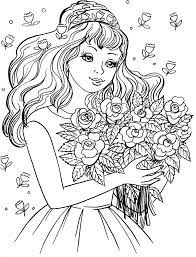 Plus, it's an easy way to celebrate each season or special holidays. Beautiful Women Printable Coloring Pages Coloring Pages For All Ages Coloring Home