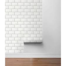 Nextwall Large Faux Subway Tile 20 5 In