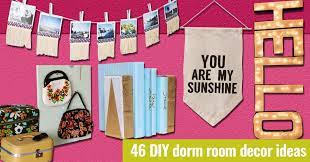 You will not find any ideas until you browse it by yourself, discuss and then pull how about black and white? 46 Best Diy Dorm Room Decor Ideas Diy Projects For Teens