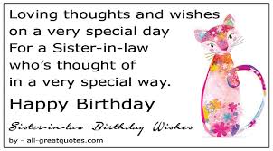 Happy birthday cousin in law image of cake, card, wishes. Happy Birthday Sister In Law Wishes Free Facebook Greeting Cards