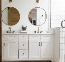 Round wall mirrors make your home appear and feel more spacious. Bathroom Mirror Bathroom Bathroomideas Bathroommirror Bathroomdecor Bathroommirrorideas Bathroommirr Round Mirror Bathroom Bathroom Mirror Bathroom Decor
