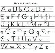 Proper Alphabet Writing Alphabet Image And Picture