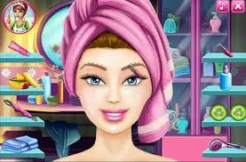 game barbie doll makeup czech