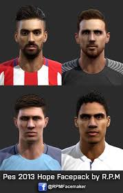 This face also works with pes 2021 & pes 2020 pc version. Hope Facepack 2017 Pes 2013 Patch Pes New Patch Pro Evolution Soccer
