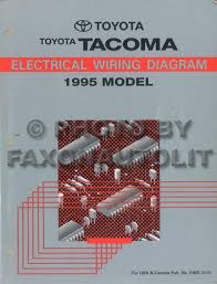 This post is called 1998 toyota tacoma wiring diagram. 1995 Toyota Tacoma Pickup Wiring Diagram Manual Original Toyota Amazon Com Books