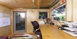 Garden Shed Into An Office Space