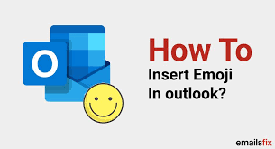 add emoji in outlook email