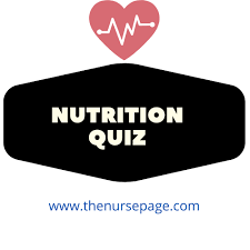 nutrition nursing quiz questions the