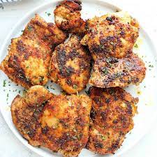 skillet en thighs crunchy creamy