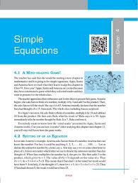 Class 7 Mathematics Chapter 4 Simple
