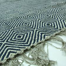 indian hand woven geometric kilim rug