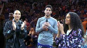 See more of devin booker on facebook. Devin Booker Welcomes Skylar Diggins Smith To The Family Youtube