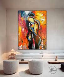 Original Modern Abstract Painting On