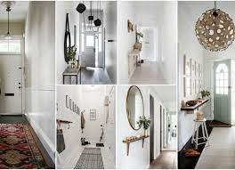 how to decorate your narrow entryway