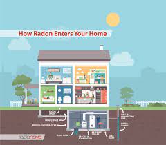 what causes radon in bats radon