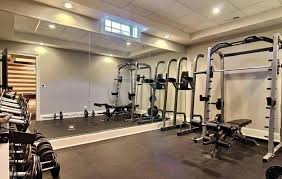 basement into a home gym