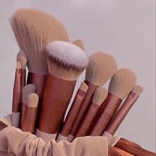 13pcs soft fluffy makeup brushes set