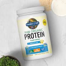 raw organic protein powder vanilla