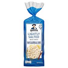 quaker rice cakes lightly salted