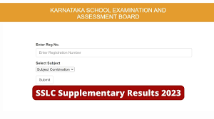 sslc supplementary results 2023