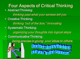   Steps to Critical Thinking Cont 