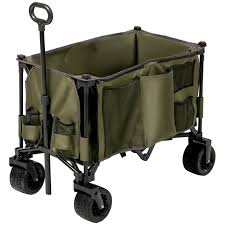 Outsunny Folding Garden Trolley On