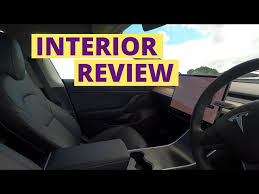 tesla model 3 interior review in
