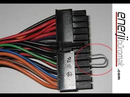 black cable power supply test etmek