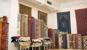 iranian machine made carpets at a