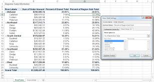 pivot table in excel introduction