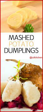 mashed potato dumplings recipe