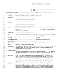 40 Professional Sublease Agreement Templates Forms