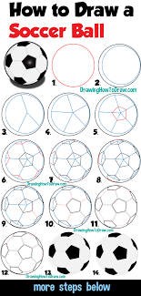 Drawing tutorials of soccer ball. How To Draw A Soccer Ball Easy Step By Step Drawing Tutorial For Beginners How To Draw Step By Step Drawing Tutorials