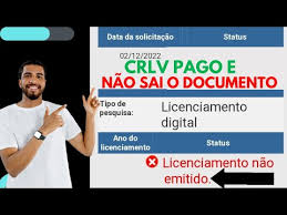 paguei o licenciamento quanto tempo