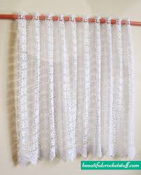 crochet curtain free pattern